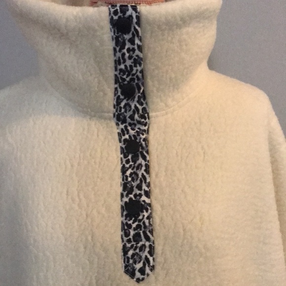 JCREW *NWT🆕* VINTAGE FLEECE QUARTER BUTTON-UP 2X POLARTEC - Picture 2 of 13